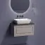 Тумба подвесная SANCOS Самая (Very) 80x45x40 c одним ящиком оснащенным доводчиками, Пыльная роза (Doha Soft), арт.VR80SM