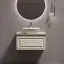 Тумба подвесная SANCOS Самая (Very) 80x45x40 c одним ящиком оснащенным доводчиками, Бежевый матовый (Beige Soft), арт.VR80CE