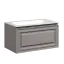 Тумба подвесная SANCOS Самая (Very) 80x45x40 c одним ящиком оснащенным доводчиками, Пыльная роза (Doha Soft), арт.VR80SM