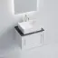 Тумба подвесная SANCOS Самая (Very) 60x45x40 c одним ящиком оснащенным доводчиками, Белый матовый (Bianco), арт.VR60W