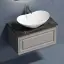Тумба подвесная SANCOS Самая (Very) 80x45x40 c одним ящиком оснащенным доводчиками, Пыльная роза (Doha Soft), арт.VR80SM