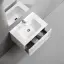 Тумба подвесная SANCOS Самая (Very) 70x45x40 c одним ящиком оснащенным доводчиками, Белый матовый (Bianco), арт.VR70W