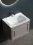 Тумба подвесная SANCOS Самая (Very) 60x45x40 c одним ящиком оснащенным доводчиками, Пыльная роза (Doha Soft), арт.VR60SM