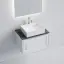 Тумба подвесная SANCOS Самая (Very) 70x45x40 c одним ящиком оснащенным доводчиками, Белый матовый (Bianco), арт.VR70W