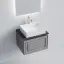 Тумба подвесная SANCOS Самая (Very) 60x45x40 c одним ящиком оснащенным доводчиками, Пыльная роза (Doha Soft), арт.VR60SM