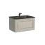 Тумба подвесная SANCOS Самая (Very) 70x45x40 c одним ящиком оснащенным доводчиками, Бежевый матовый (Beige Soft), арт.VR70CE
