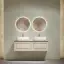 Тумба подвесная SANCOS Самая (Very) 70x45x40 c одним ящиком оснащенным доводчиками, Бежевый матовый (Beige Soft), арт.VR70CE