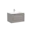 Тумба подвесная SANCOS Самая (Very) 70x45x40 c одним ящиком оснащенным доводчиками, Пыльная роза (Doha Soft), арт.VR70SM