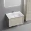 Тумба подвесная SANCOS Самая (Very) 70x45x40 c одним ящиком оснащенным доводчиками, Бежевый матовый (Beige Soft), арт.VR70CE