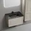 Тумба подвесная SANCOS Самая (Very) 70x45x40 c одним ящиком оснащенным доводчиками, Бежевый матовый (Beige Soft), арт.VR70CE