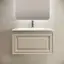 Тумба подвесная SANCOS Самая (Very) 70x45x40 c одним ящиком оснащенным доводчиками, Бежевый матовый (Beige Soft), арт.VR70CE