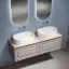 Тумба подвесная SANCOS Самая (Very) 70x45x40 c одним ящиком оснащенным доводчиками, Пыльная роза (Doha Soft), арт.VR70SM
