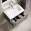 Тумба подвесная SANCOS Самая (Very) 70x45x40 c одним ящиком оснащенным доводчиками, Пыльная роза (Doha Soft), арт.VR70SM