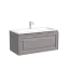 Тумба подвесная SANCOS Самая (Very) 90x45x40 c одним ящиком оснащенным доводчиками, Пыльная роза (Doha Soft), арт.VR90SM