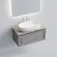 Тумба подвесная SANCOS Самая (Very) 90x45x40 c одним ящиком оснащенным доводчиками, Пыльная роза (Doha Soft), арт.VR90SM