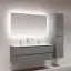 Зеркало для ванной комнаты SANCOS Поле (Square) 140x80 с подсветкой, арт. SQ1400