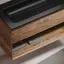 Тумба подвесная SANCOS Натура 1.0 (Nature 1.0) 120x45x50 c одним ящиком оснащенным доводчиками скрытого монтажа и открытой нишей, Дуб чарльстон, арт.MR1.0120ECH