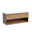 Тумба подвесная SANCOS Натура 1.0 (Nature 1.0) 120x45x50 c одним ящиком оснащенным доводчиками скрытого монтажа и открытой нишей, Дуб чарльстон, арт.MR1.0120ECH