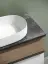 Столешница для ванной комнаты SANCOS  100х46 c отверстием под смеситель, цвет черное небо (black sky), арт. TT100A1X
