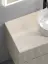Столешница для ванной комнаты SANCOS  100х46 c отверстием под смеситель, цвет креман (kreman), арт. TT100A2X