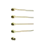 Полотенцесушитель электрический встраиваемый Sancos Линия (Linea), 665x530 мм, брашированное золото SC14001BG