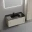 Тумба подвесная SANCOS Самая (Very) 90x45x40 c одним ящиком оснащенным доводчиками, Бежевый матовый (Beige Soft), арт.VR90CE