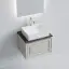 Тумба подвесная SANCOS Самая (Very) 60x45x40 c одним ящиком оснащенным доводчиками, Бежевый матовый (Beige Soft), арт.VR60CE