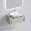 Тумба подвесная SANCOS Самая (Very) 90x45x40 c одним ящиком оснащенным доводчиками, Бежевый матовый (Beige Soft), арт.VR90CE