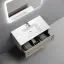 Тумба подвесная SANCOS Самая (Very) 90x45x40 c одним ящиком оснащенным доводчиками, Бежевый матовый (Beige Soft), арт.VR90CE