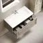 Тумба подвесная SANCOS Самая (Very) 90x45x40 c одним ящиком оснащенным доводчиками, Бежевый матовый (Beige Soft), арт.VR90CE