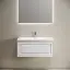 Тумба подвесная SANCOS Самая (Very) 90x45x40 c одним ящиком оснащенным доводчиками, Белый матовый (Bianco), арт.VR90W