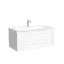 Тумба подвесная SANCOS Самая (Very) 90x45x40 c одним ящиком оснащенным доводчиками, Белый матовый (Bianco), арт.VR90W