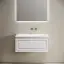 Тумба подвесная SANCOS Самая (Very) 90x45x40 c одним ящиком оснащенным доводчиками, Белый матовый (Bianco), арт.VR90W