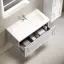Тумба подвесная SANCOS Самая (Very) 90x45x40 c одним ящиком оснащенным доводчиками, Белый матовый (Bianco), арт.VR90W