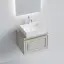 Тумба подвесная SANCOS Самая (Very) 60x45x40 c одним ящиком оснащенным доводчиками, Бежевый матовый (Beige Soft), арт.VR60CE
