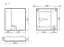 Зеркальный шкаф для ванной комнаты SANCOS Блик (Mirror) 70x15x75 с LED подсветкой, цвет Дуб галифакс натуральный, с розеткойарт. MI70EG
