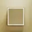 Зеркальный шкаф для ванной комнаты SANCOS Блик (Mirror) 70x15x75 с LED подсветкой, цвет Дуб чарльстон, с розеткой, арт. MI70ECH