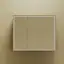 Зеркальный шкаф для ванной комнаты SANCOS Блик (Mirror) 90x15x75 с LED подсветкой, цвет Дуб чарльстон, арт. MI90ECH