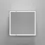 Зеркальный шкаф для ванной комнаты SANCOS Блик (Mirror) 80x15x75 с LED подсветкой, цвет Дуб галифакс натуральный, арт. MI80EG