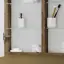 Зеркальный шкаф для ванной комнаты SANCOS Блик (Mirror) 100x15x75 с LED подсветкой, цвет Дуб чарльстон, арт. MI100ECH