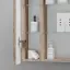 Зеркальный шкаф для ванной комнаты SANCOS Блик (Mirror) 70x15x75 с LED подсветкой, цвет Дуб галифакс натуральный, с розеткойарт. MI70EG