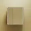 Зеркальный шкаф для ванной комнаты SANCOS Блик (Mirror) 70x15x75 с LED подсветкой, цвет Дуб чарльстон, с розеткой, арт. MI70ECH