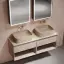 Тумба подвесная SANCOS Натура 1.0 (Nature 1.0) 70x45x50 c одним ящиком оснащенным доводчиками скрытого монтажа и открытой нишей, Дуб галифакс натуральный, арт. MR1.070EG