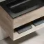 Тумба подвесная SANCOS Натура 1.0 (Nature 1.0) 80x45x50 c одним ящиком оснащенным доводчиками скрытого монтажа и открытой нишей, Дуб галифакс натуральный, арт. MR1.080EG