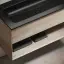 Тумба подвесная SANCOS Натура 1.0 (Nature 1.0) 100x45x50 c одним ящиком оснащенным доводчиками скрытого монтажа и открытой нишей, Дуб галифакс натуральный, арт. MR1.0100EG