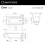Ванна WHITECROSS Cent 165x80 (белый мат) иск. камень