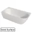Ванна WHITECROSS Magnet 170x80 L БЕЗ ПЕРЕЛИВА (белый мат) иск. камень