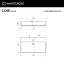 Умывальник WHITECROSS Lois 80x49 (RAL мат) иск. камень