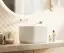 Умывальник WHITECROSS Lazurit 50x40 (белый мат) иск. камень