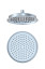 Верхний душ WONZON & WOGHAND, Хром (WW-88DP05-CR)